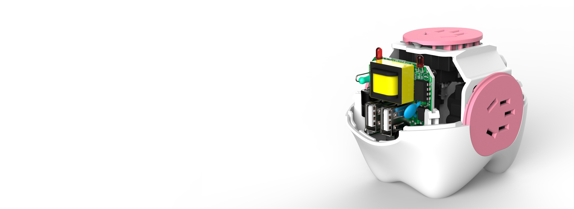 高级PP外壳，日久弥新
 正泰小猪系列创...