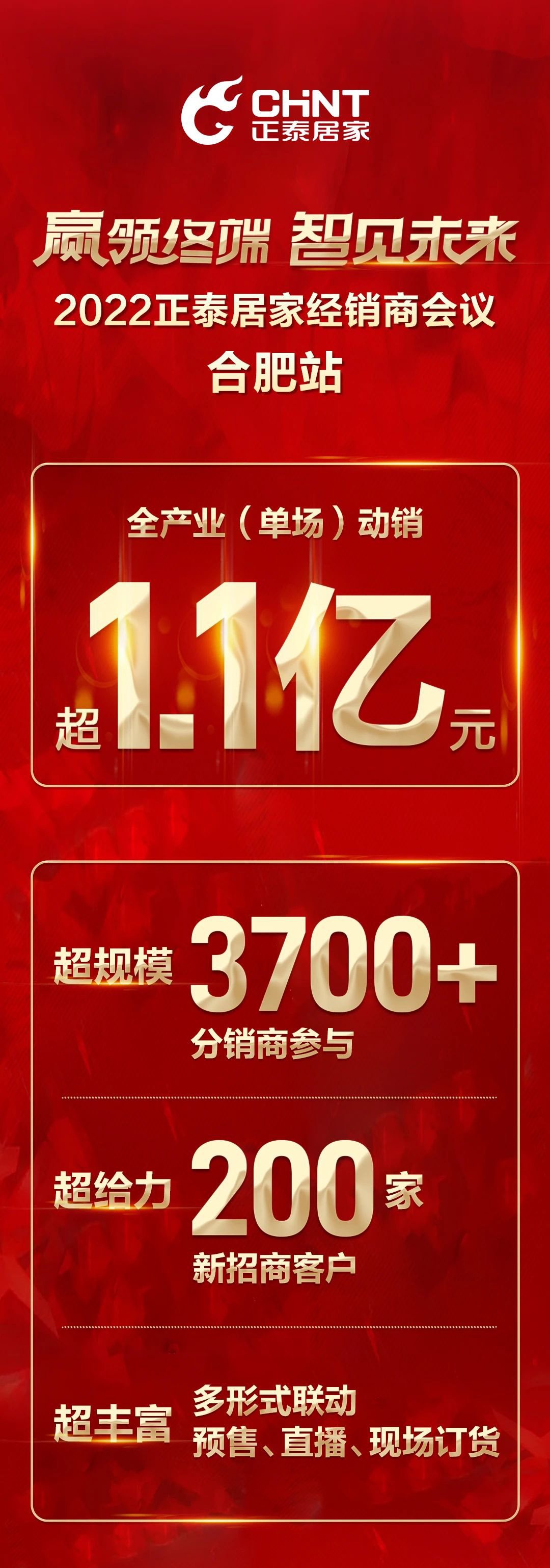 正泰居家经销商会议合肥站